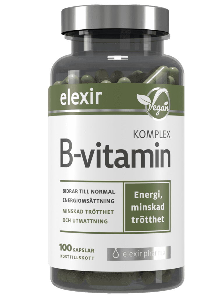 B-vitamin- minskad trötthet och utmattning