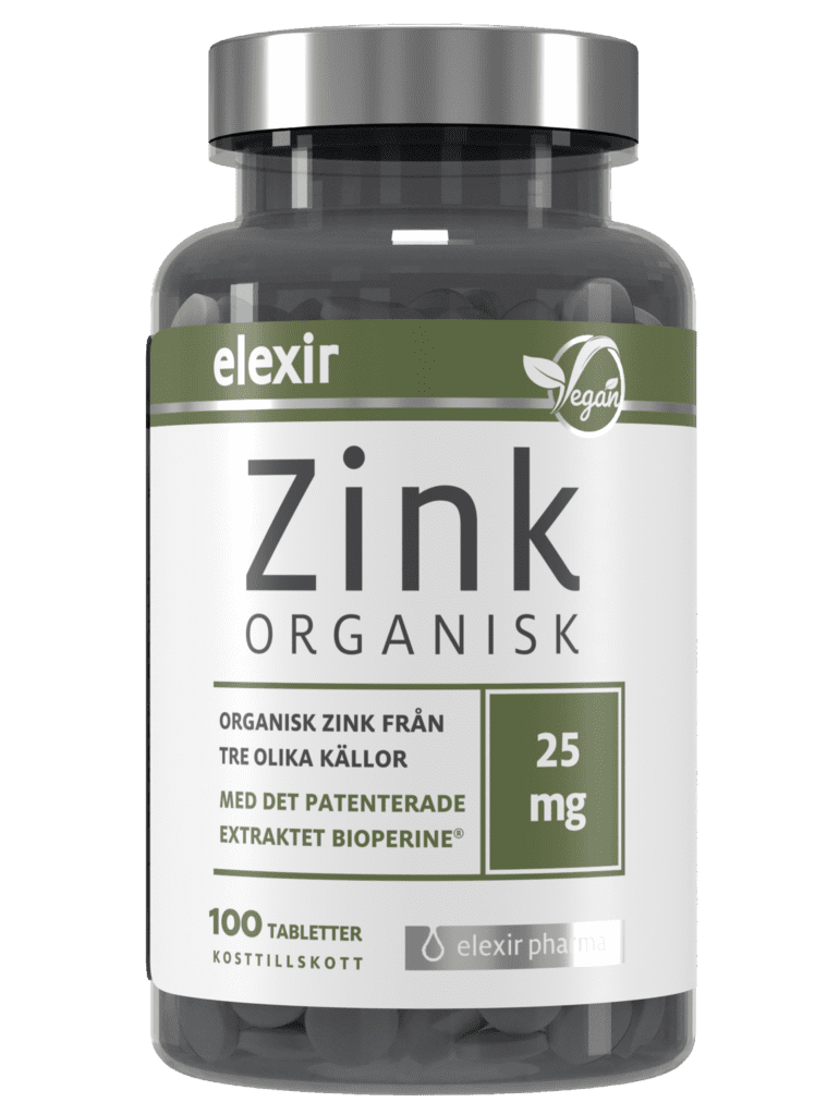 Organisk Zink 25 mg