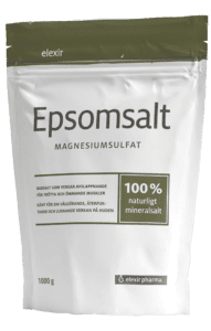 Elexir Epsonsalt ett naturligt mineralsalt