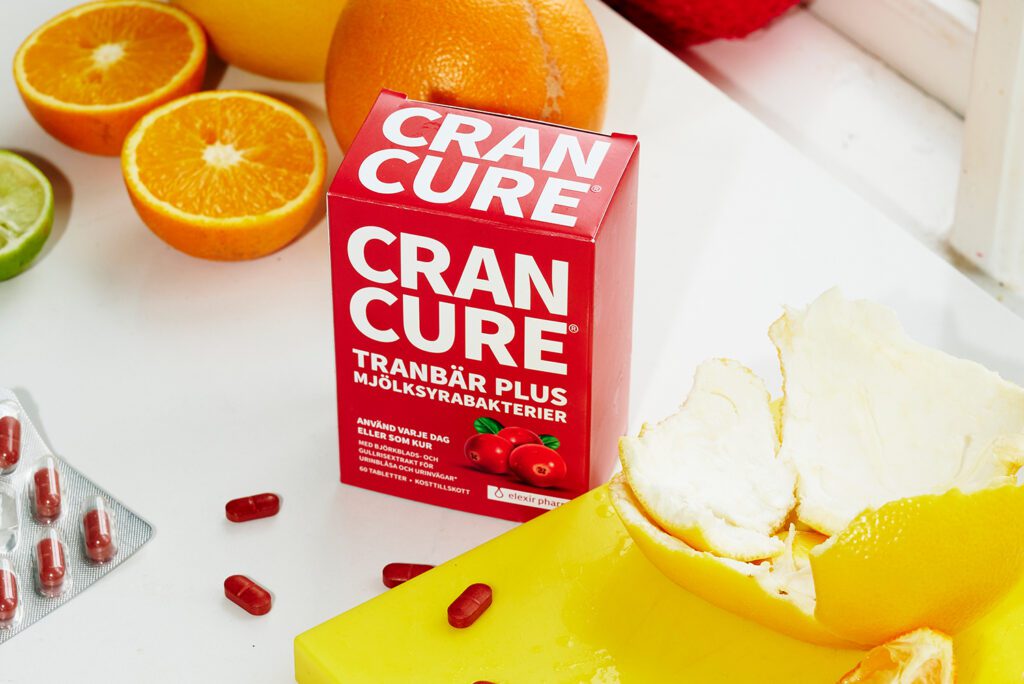 Cran Cure är utvecklad för urinvägarnas funktion.