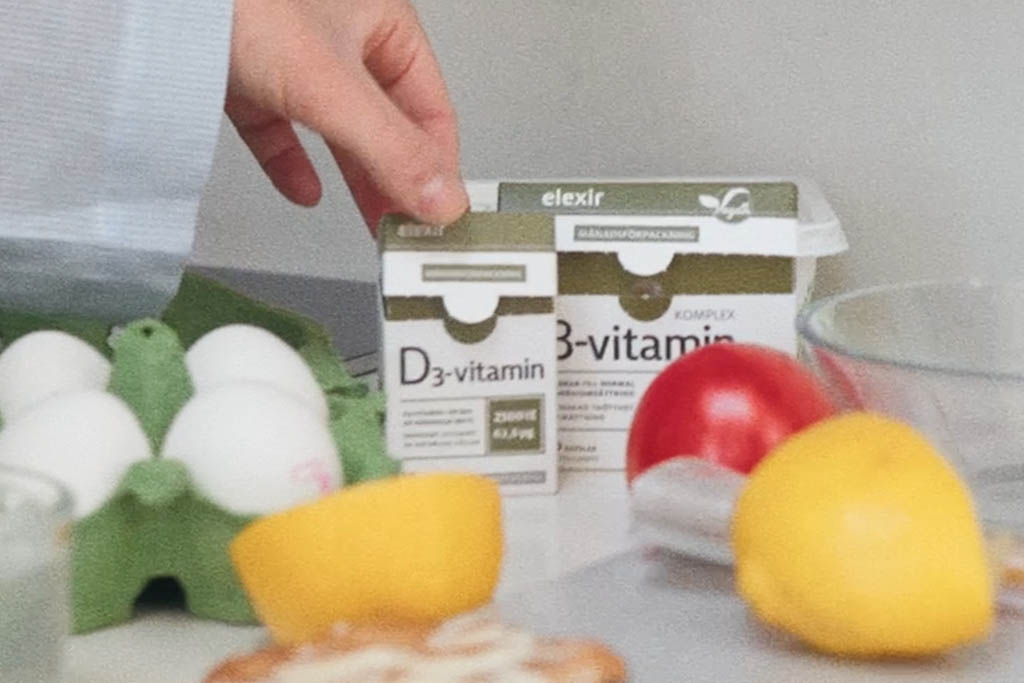 D-vitamin månadsförpackning