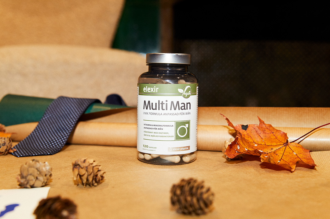 Multi Man – En otrolig kombination av vitaminer, mineraler, örter